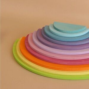 Grimm's Rainbow Pastel Semi Circles​